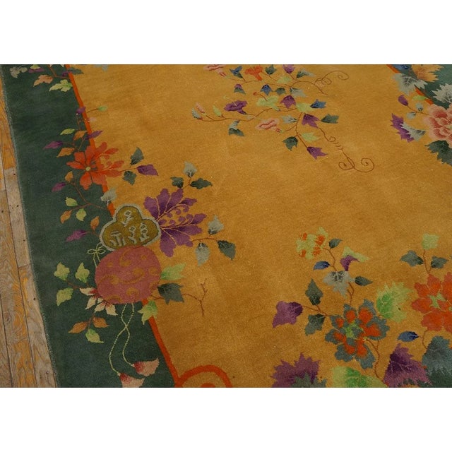 1920s Chinese Art Deco Carpet For Sale In New York - Image 6 of 12
