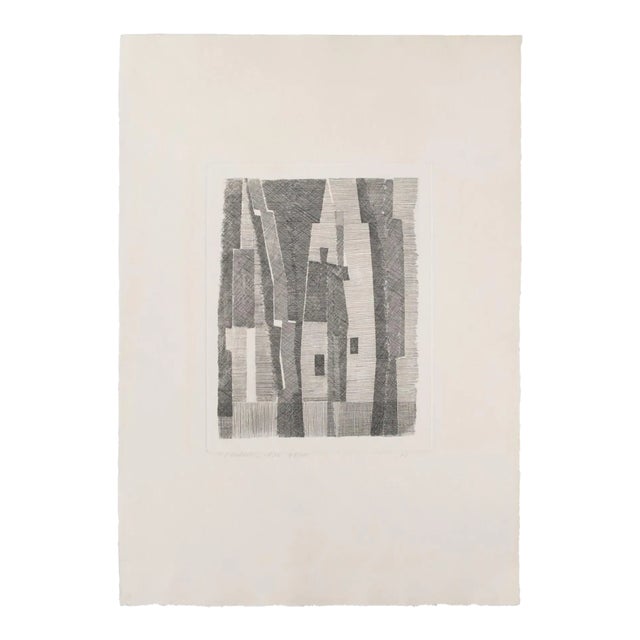 Giovanni Korompay - Venice - Original Etching - 1939 For Sale