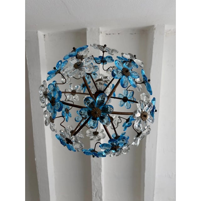 Housing 1 big light inside. Chandelier has been newly rewired with certified US UL socket for the USA and appropriate...