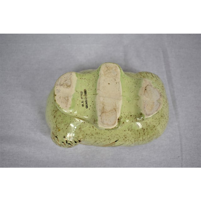 Vintage B. K. Gold Pinecone Bowl For Sale In New Orleans - Image 6 of 8