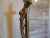 Metal Art Nouveau Brass Standing Cross, 1890s For Sale - Image 7 of 11