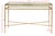 Contemporary Baumgarten Console Table - Gold For Sale - Image 3 of 8