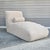Contemporary Boucle Chaise For Sale In Los Angeles - Image 6 of 12
