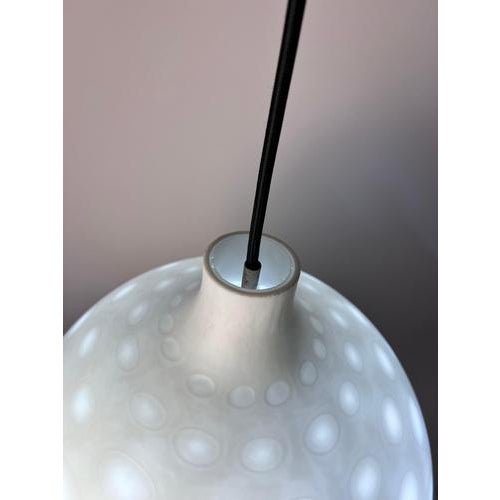 Como Pendant Lamp in Milk Glass by Aloys Gangkofner for Peill & Putzler For Sale - Image 6 of 11