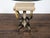 1880s American Horn Stool with Three-Tier Construction and Custom Upholstery For Sale In Atlanta - Image 6 of 11