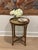 Brown Vintage Palm Beach Style Rattan & Bamboo Side Table For Sale - Image 8 of 17