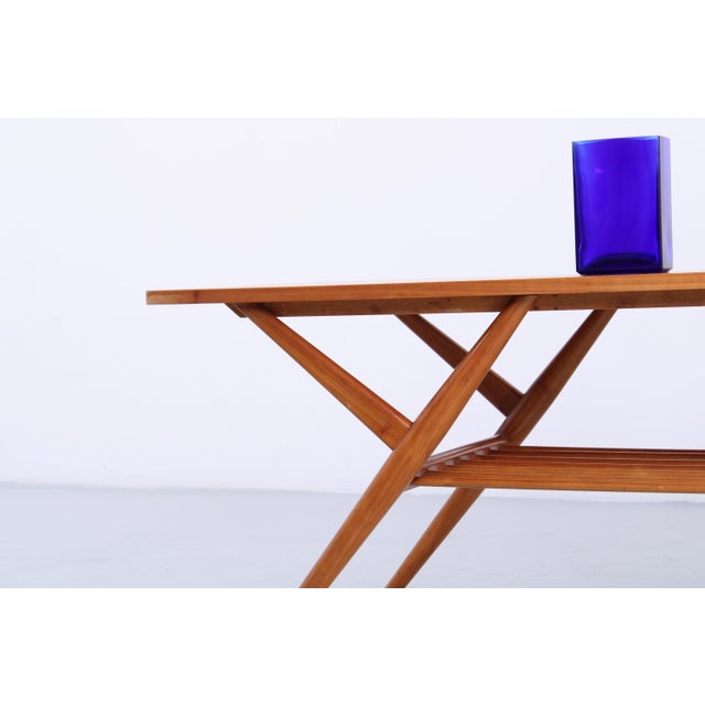 Danish Spindle Coffee Table with Magazine Rack, 1950s For Sale - Image 9 of 18