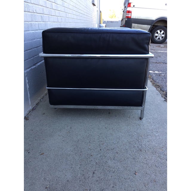 Le Corbusier, Jeanneret, Perriand Vintage Lc3 Lounge Grand Chair Corbusier Style For Sale - Image 4 of 12