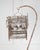 Mid 20th Century Mid 20th Century Charming French Birdcage Plant Stand with Original Paint For Sale - Image 5 of 15