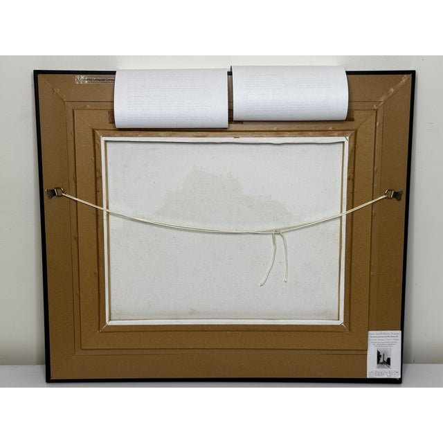 Original Scottish Painting of Edinburgh Castle & Ross Fountain by Vikki Hastings – Framed Cityscape” For Sale - Image 17 of 18