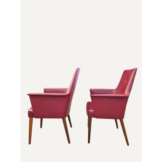 Mid-Century Modern Mid-Century Modern Italian Chairs by Anonima Castelli, 1950s, Set of 2 For Sale - Image 3 of 16