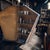 Antique 1920s Wooden Harp Travel Case Converted Into a Unique Bar Cabinet – 76” For Sale In West Palm - Image 6 of 12