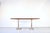 Italian Dining Table in Teak and Marble, 1960s For Sale - Image 14 of 14