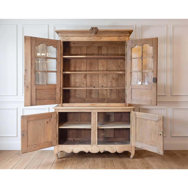 Early 19th Century Norman Carved Oak Two-Part Sideboard For Sale In Atlanta - Image 6 of 12