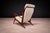 1950s Armchair in Hardwood and Bouclé by John Graz, 1950s For Sale - Image 5 of 10