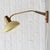 Mid-Century Wall Lamp in Brass, Oak & Glass by Bo Råman for Asea, Sweden, 1950s For Sale - Image 15 of 15