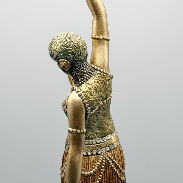 1920s Demetre Chiparus, Dancer of Lebanon, 1920s, Bronze For Sale - Image 5 of 9