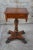 Theodore Alexander American Empire Style Carved Mahogany Leather Top Side Table For Sale - Image 6 of 12