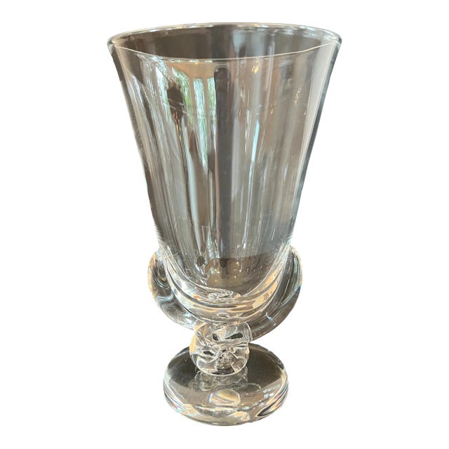 Mid-Century Steuben Art Glass Vase For Sale
