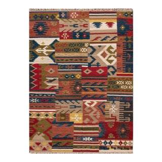 21st Century Modern Kilim Rug 5 '6'' X 7' 9''. For Sale