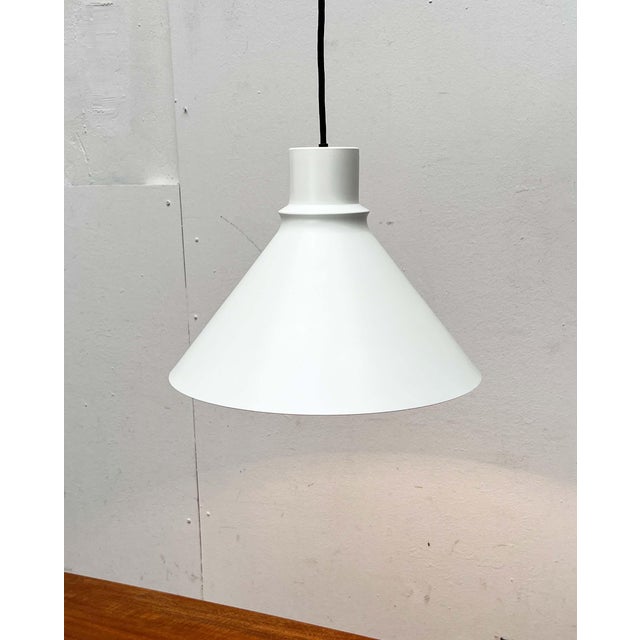Mid-Century Modern Danish Model Super Space Metal Pendant Lamp from Nordisk Solar, 1960s For Sale - Image 9 of 18