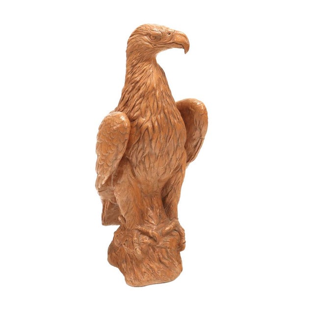 Large Terracotta Eagle, 1900s For Sale - Image 14 of 14
