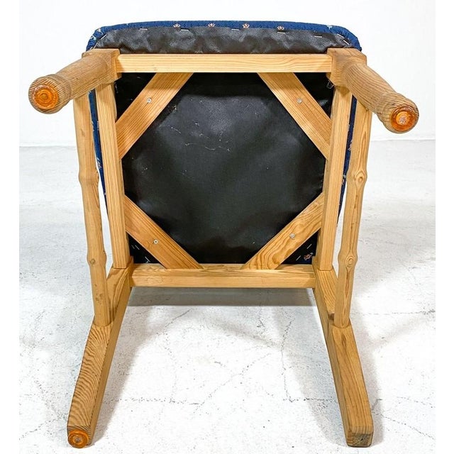 Late 20th Century 6 Scandinavian Modern Dining Chairs Set For Sale - Image 9 of 10