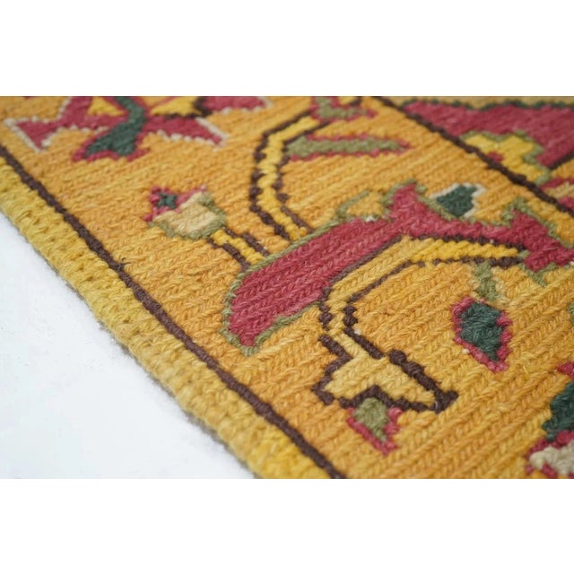 Sumak Rug 4'1'' X 6'1'' For Sale In New York - Image 6 of 9