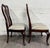 Wood Vintage Queen Anne Style Dining Chairs - Pair For Sale - Image 7 of 11