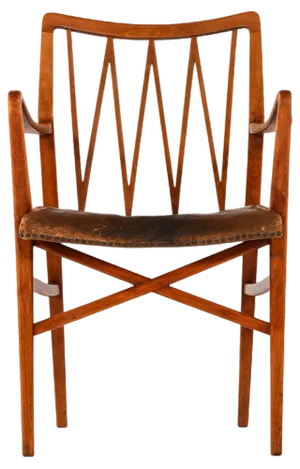 Armchair in the Style of Axel Larsson, Sweden, 1940s