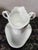 White Antique Leon Sazerat White Porcelain Sauce Boat from Limoges For Sale - Image 8 of 13