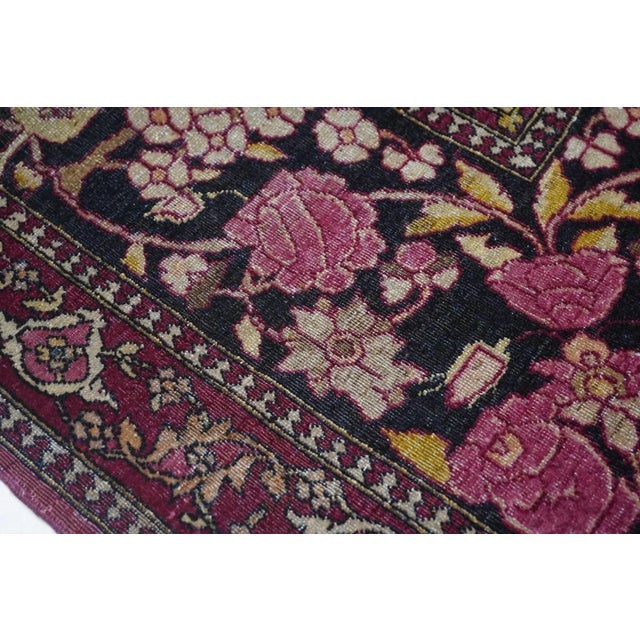 Antique Tehran Rug 9' x 12'9'' For Sale In New York - Image 6 of 10