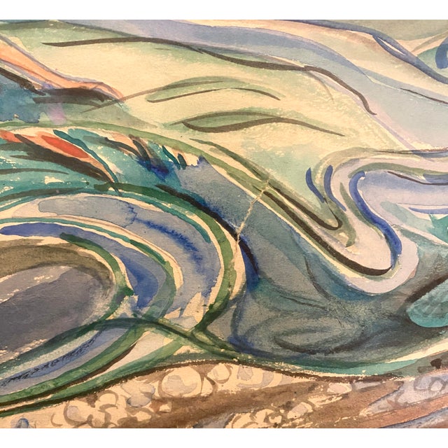 1950s Paul Morgan Gustin Seattle Pacific Northwest Signed Painting – Marine Still Life With Starfish For Sale - Image 9 of 12