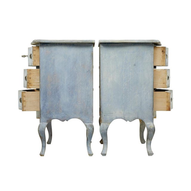 Swedish Painted Commodes, 1880, Set of 2 For Sale - Image 4 of 8