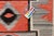 Textile Contemporary Navajo Design Kilim Geometric Salmon Gray Low Pile Handwoven Wool Rug - 4’8” X 6’2” For Sale - Image 7 of 10
