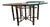 McGuire Baker Round Glass Top Faux Rattan Base Dining Table.Original Thick Glass Top 3/4”. For Sale
