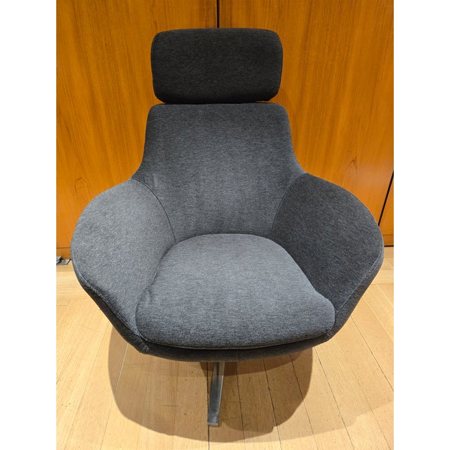 2010s Coalesse Bob Lounge Chair With Headrest For Sale - Image 5 of 9
