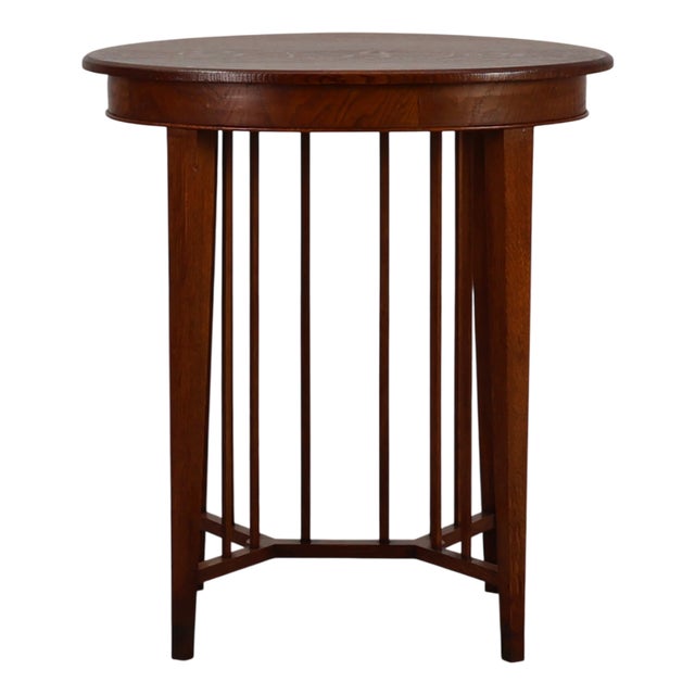 Arts and Crafts Oak Side Table, United Kingdom, 1900s For Sale