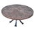 Brutalist Wrought Iron Round Coffee Table with Bronzed Cast Top, Europe, 1970s For Sale - Image 6 of 8