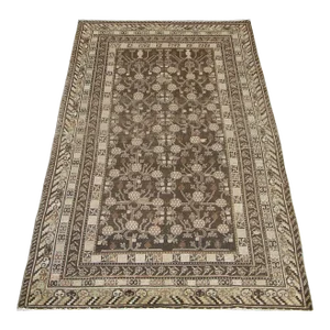 Antique 1920 Floral Samarkand Rug