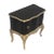 Baroque Style Italian Walnut Veneer Nightstand, 1920s For Sale