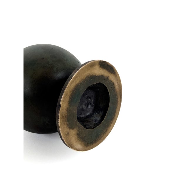 Small Bronze Vase by Sune Bäckström, Sweden, 1920s For Sale - Image 6 of 8
