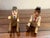 Vintage 1940s Adirondack Western Twig and Bark Handmade Covered Wagon Folk Art With Four Handcarved Wooden Horses and Two Drivers Figures For Sale - Image 9 of 12