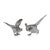 Vintage 20th Century English Silver Ornamental Pheasants, 1972, Set of 2 For Sale - Image 18 of 18