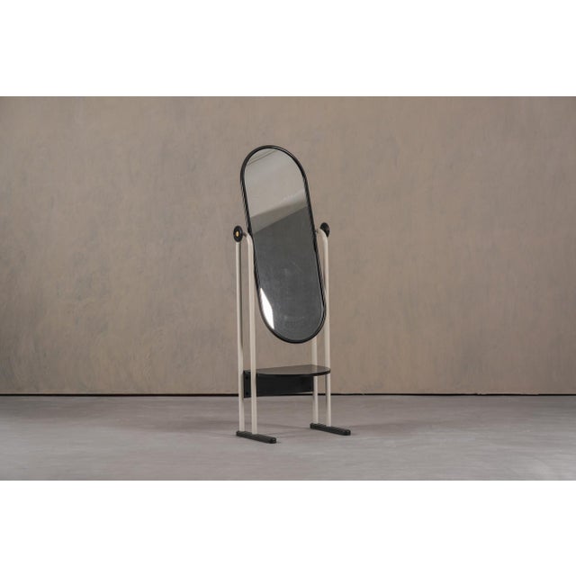 Postmodern Floor Mirror, Italy, 1980s For Sale - Image 6 of 6