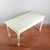 White Vintage Table with Hardboard Top For Sale - Image 8 of 9
