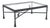 Tom Corbin Bronze Coffee Table in the Manner of Giacometti For Sale