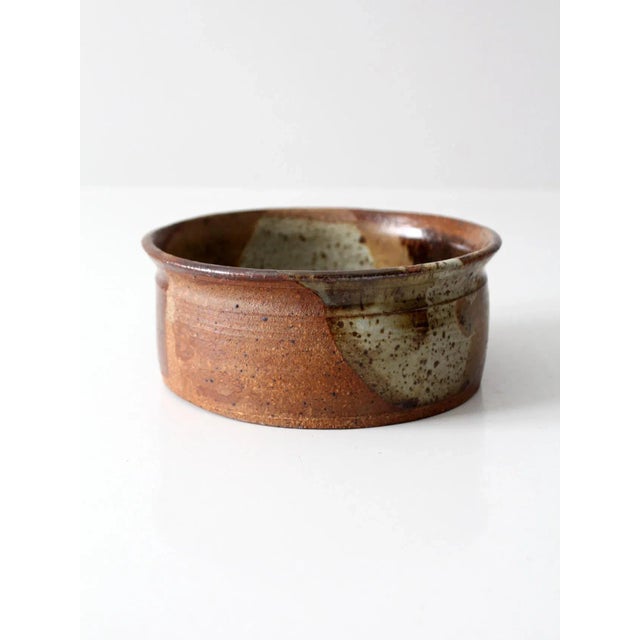 Vintage Studio Pottery Bowl For Sale - Image 10 of 10