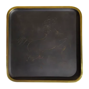 Brass Tray by Karl Hagenauer, 1930s