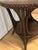 Victorian Antique Victorian Wicker Two-Tier Parlor Table, Attributed to Heywood-Wakefield For Sale - Image 3 of 10